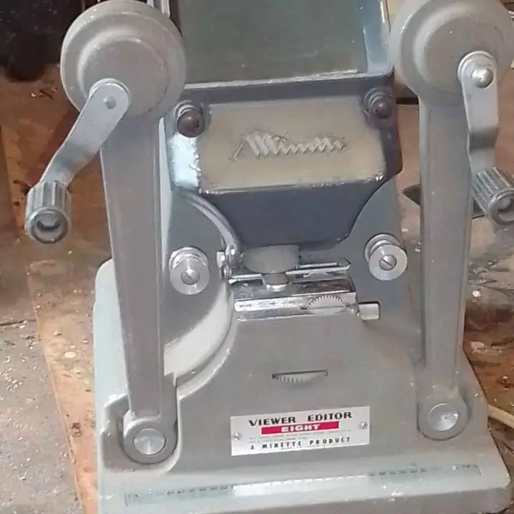 Vendo antiguo editor de películas familiar 8mm VIEWR..made in japan