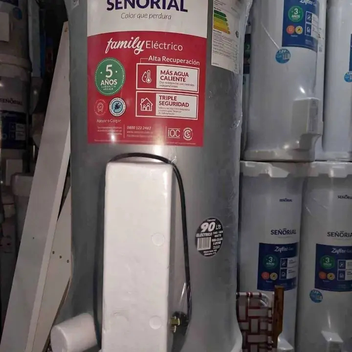 Super oferta termotanques electricos y multigas Señorial