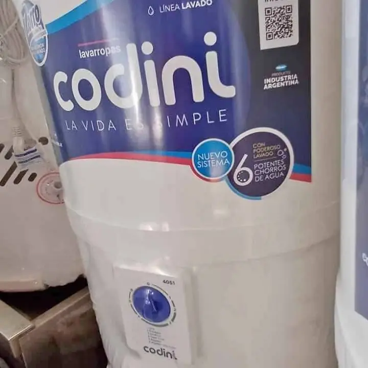 Combo Codini Lavarropa y Secarropa