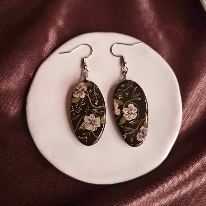Flores Olvidadas - Aros artesanales