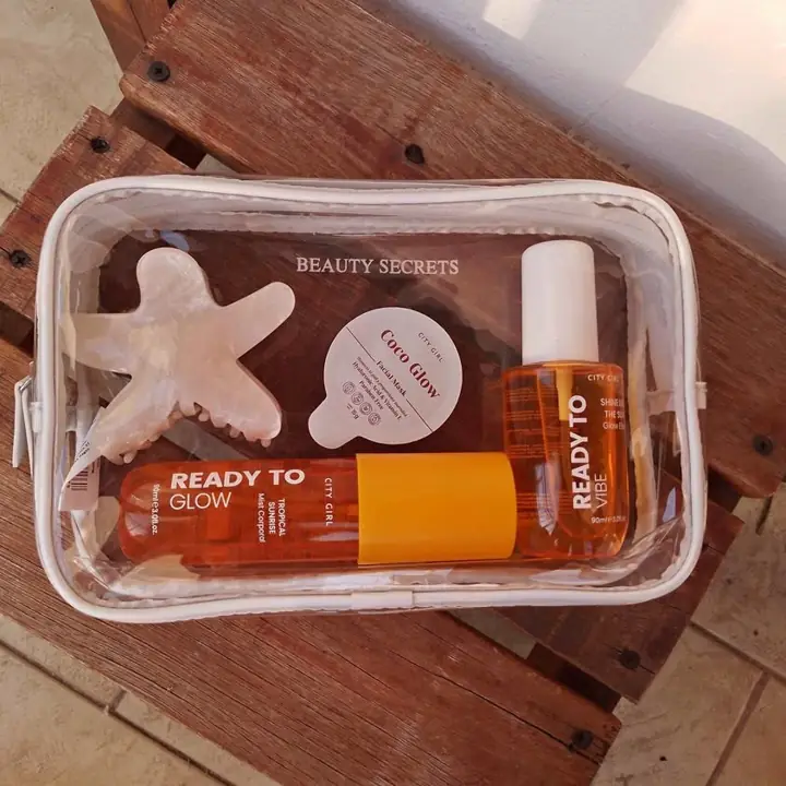 Combo playa con productos de city girl