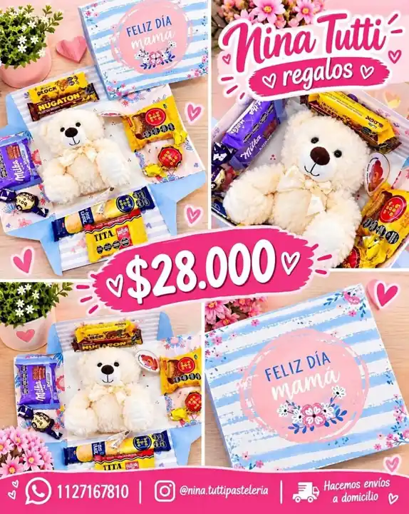 Regalos día de la madre golosinas sorpresa
