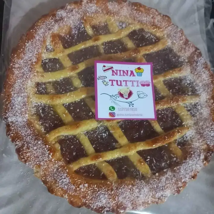 Pastafrola grande de membrillo