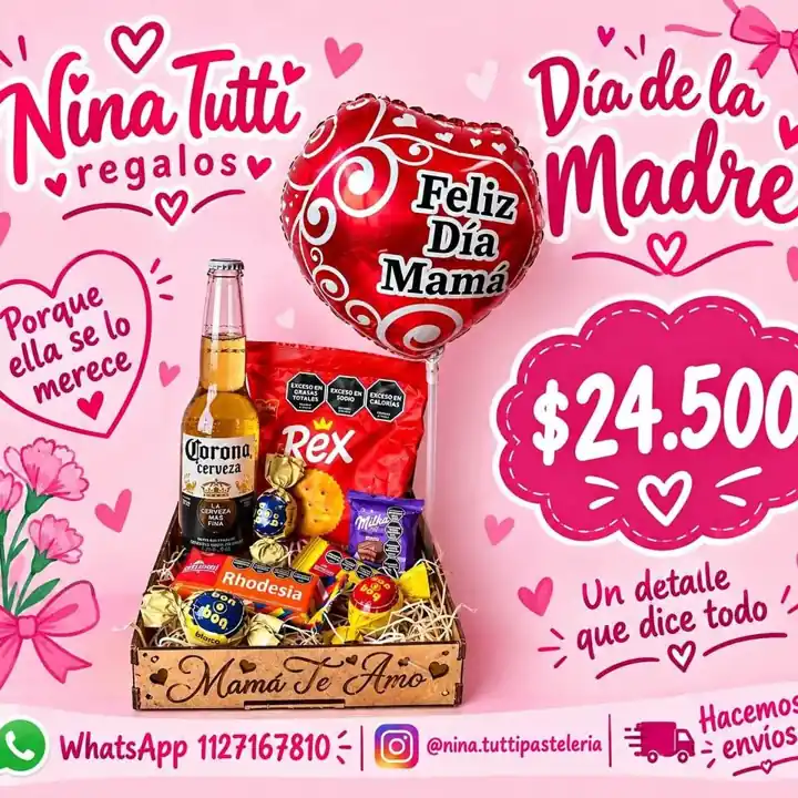 Bandejas desayunos día de la madre