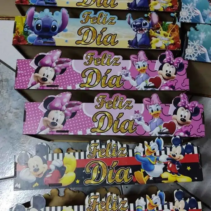 Bandejas dia del niño fibrofacil