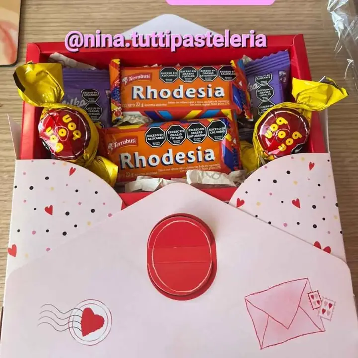 Box chocolates San Valentin