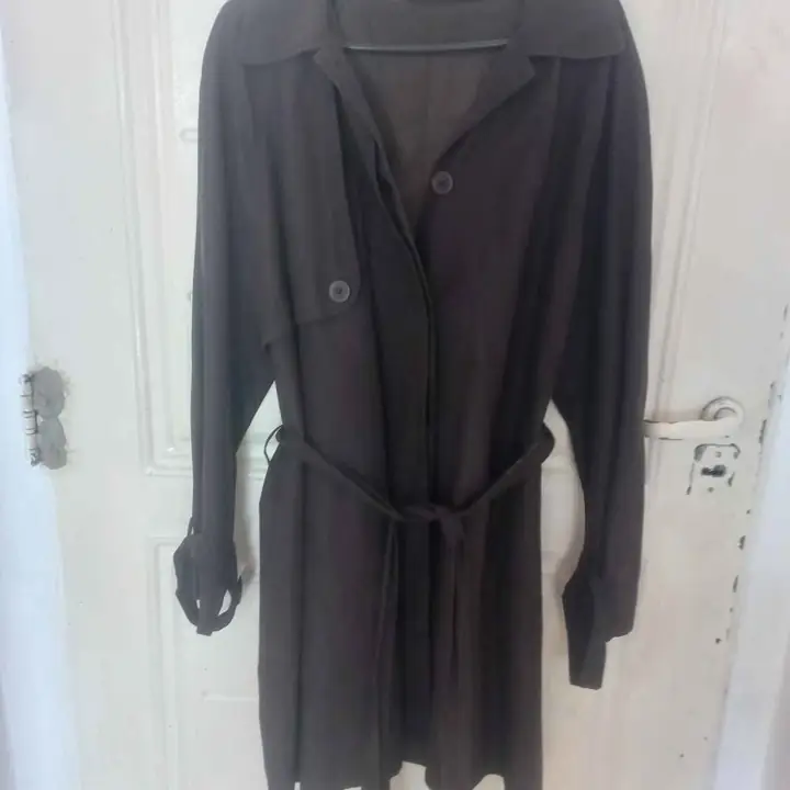 Trench marrón talle m