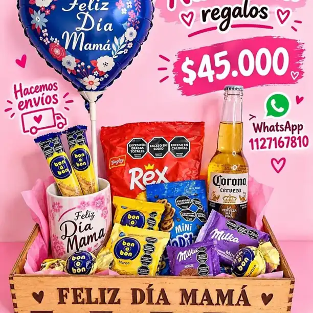 Bandejas desayunos día de la madre