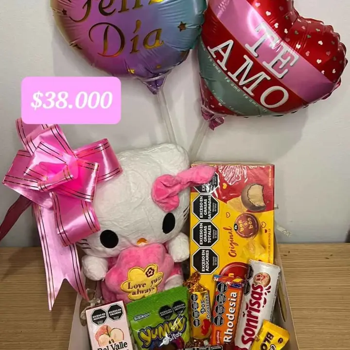Box hello kitty San Valentin
