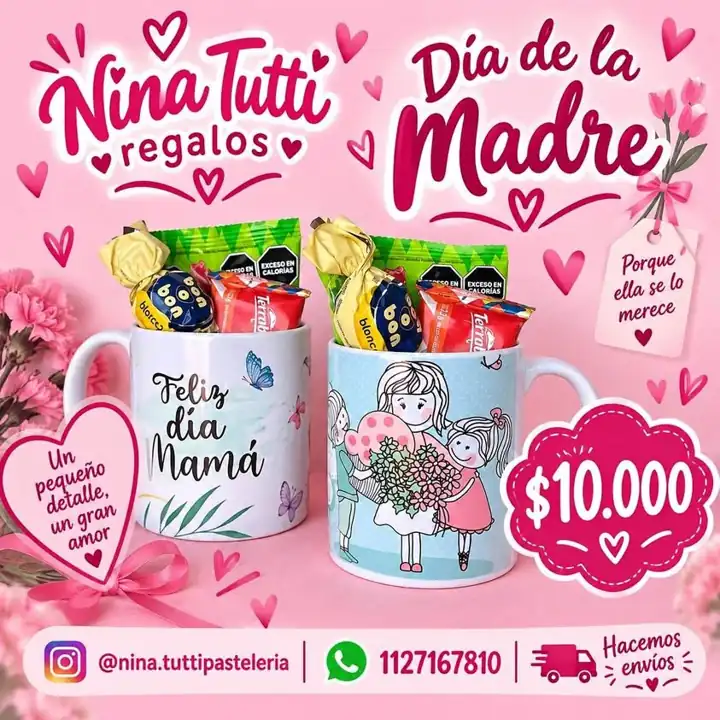 Regalos día de la madre tazas económicas