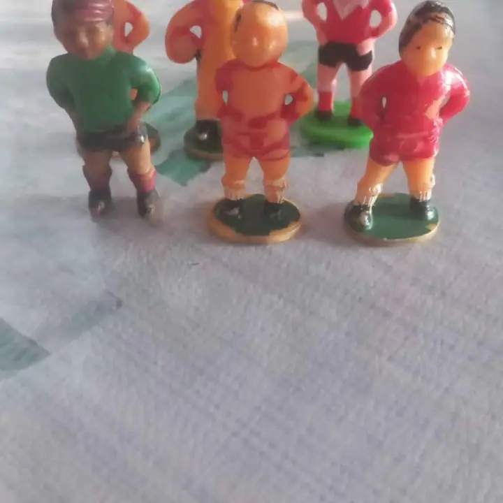Muñecos 6 jugadores equipo de independiente