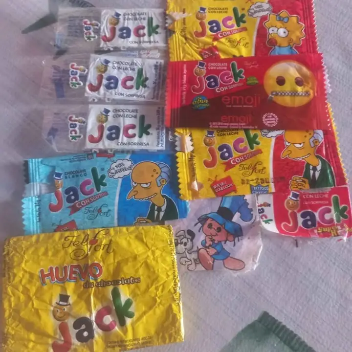 Envoltorios de Jack coleccion antiguos