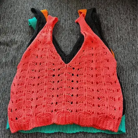 Remeras musculosas de hilo talle s/m