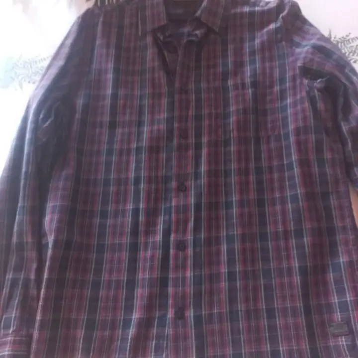 Camisa manga larga cuadrille americanino Talle médium
