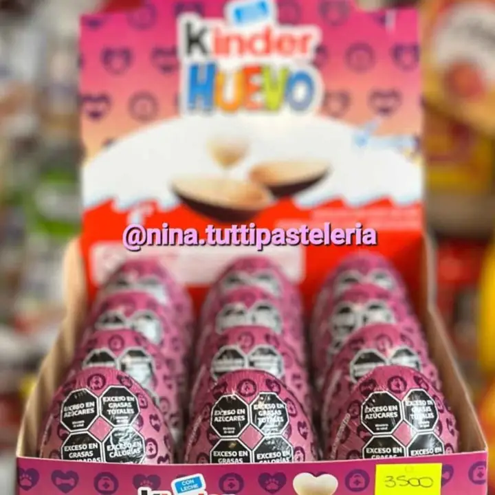 Kinder 20gramos rosa y azul