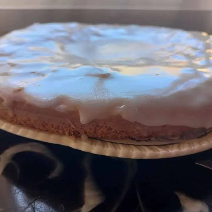 Cake de limón con glaseado de limón