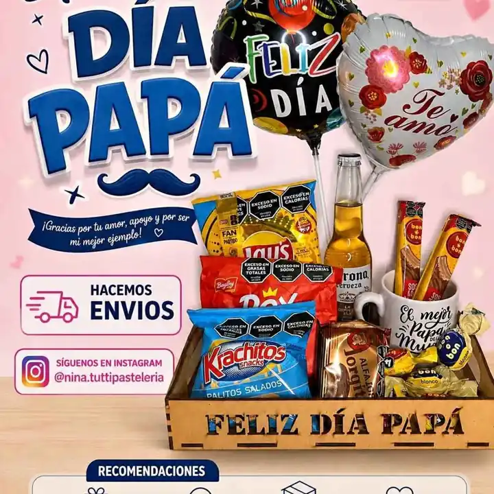 Bandejas desayuno día del padre