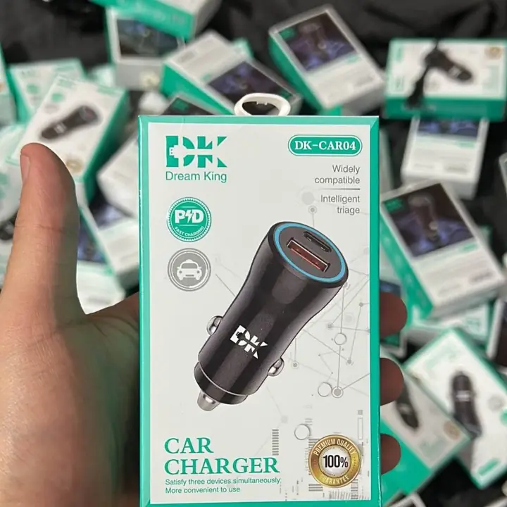 Cargadores para auto USB + USB-C