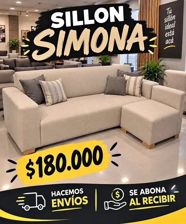 Sillón simona reforzado + camastro móvil con respaldo