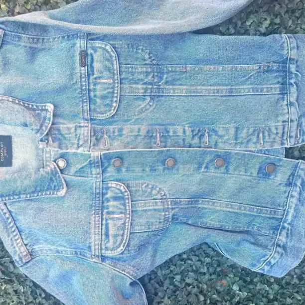 Campera complot de jeans