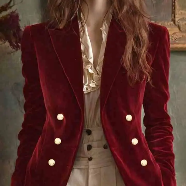 Blazer terciopelo