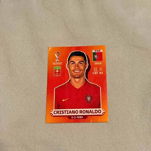 Figurita cristiano Ronaldo 2022