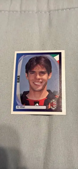 Figurita de Kaka en el Milán 2007-2008 Champions