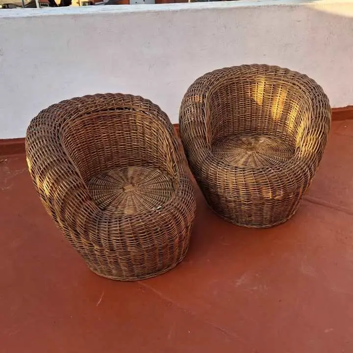 Vendo son 2 de mimbre