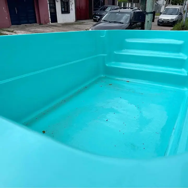 Pileta de fibra de vidrio