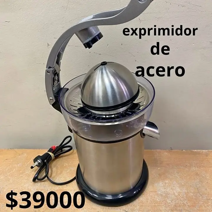 Exprimidor acero como nuevo