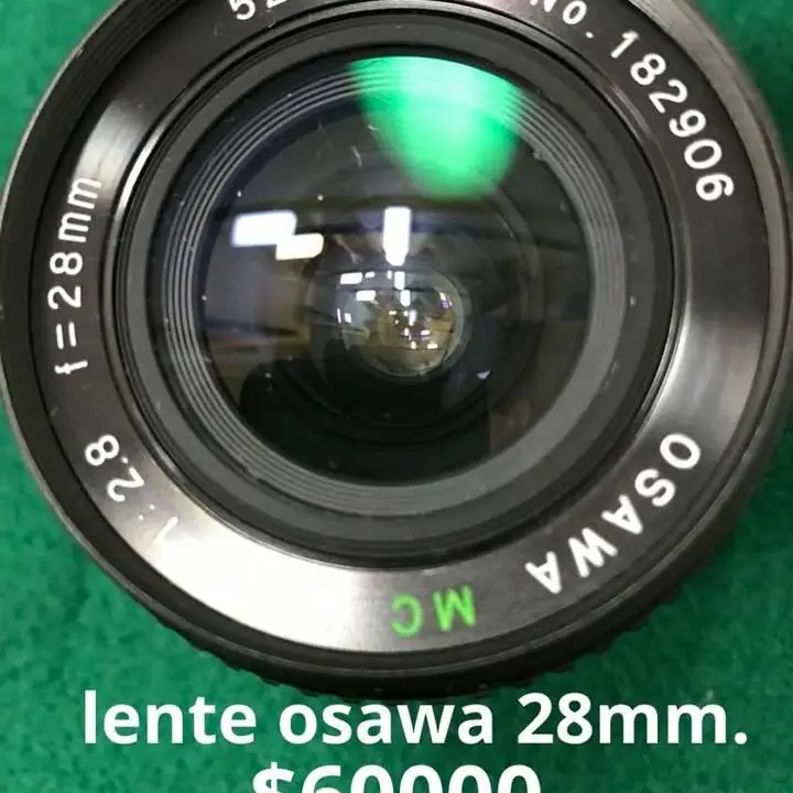 Lente 28MM montura pentax