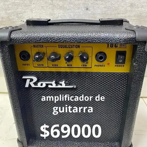 Amplificador de guitarra ross 10 wats