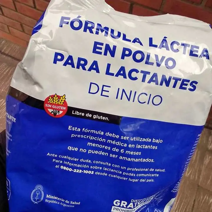 Leche de formula 0 a 6 meses