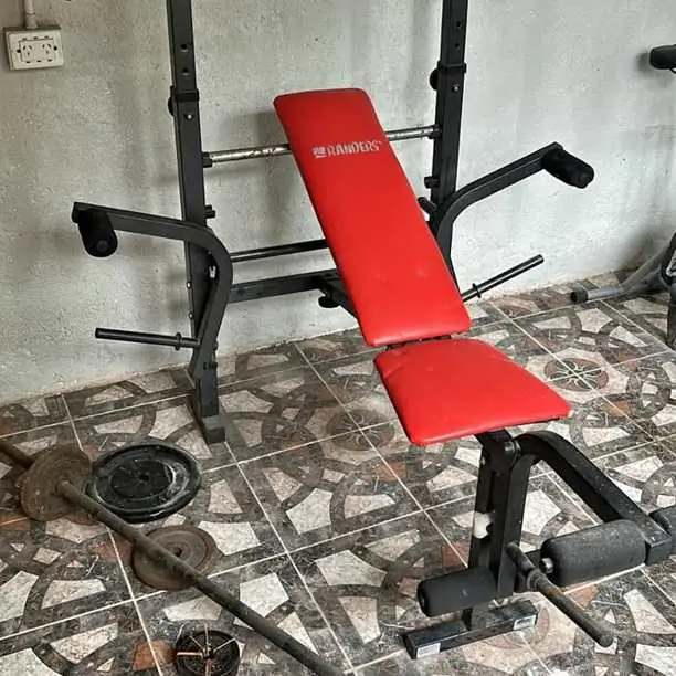 Randers Banco Musculación Multigimnasio Mariposa Color Negro