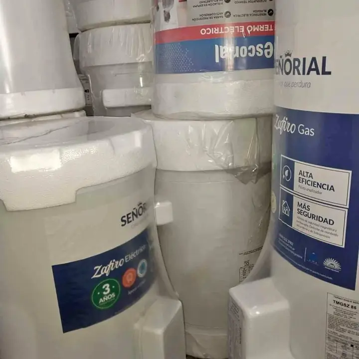 Mega oferta termotanque, Señorial - Escorial, electrico y gas natural/garantia oficial