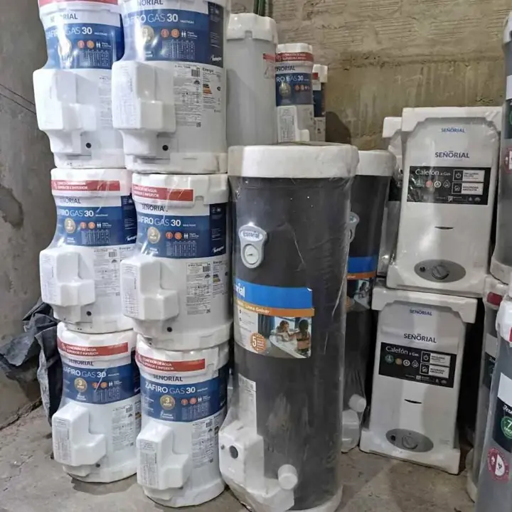 Oferta imperdible termotanques electricos y multigas Señorial e Escorial