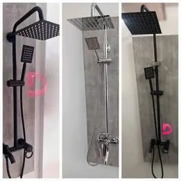 Columna de ducha black
