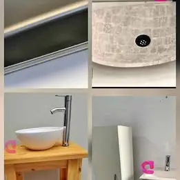 Combo completo para baño oferta! vanitory+ grifería+ sanitarios - juego completo de baño