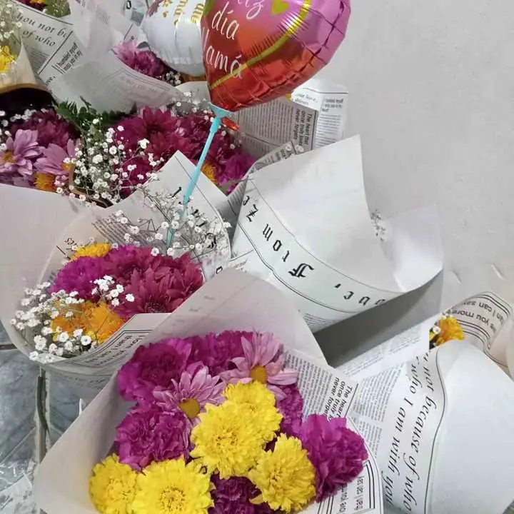 Ramo de flores amarillas