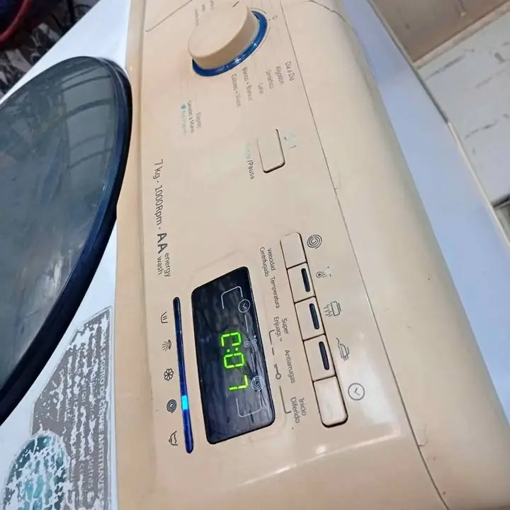 Whirlpool de 7 k 1200 rpm! Grande lavarropas