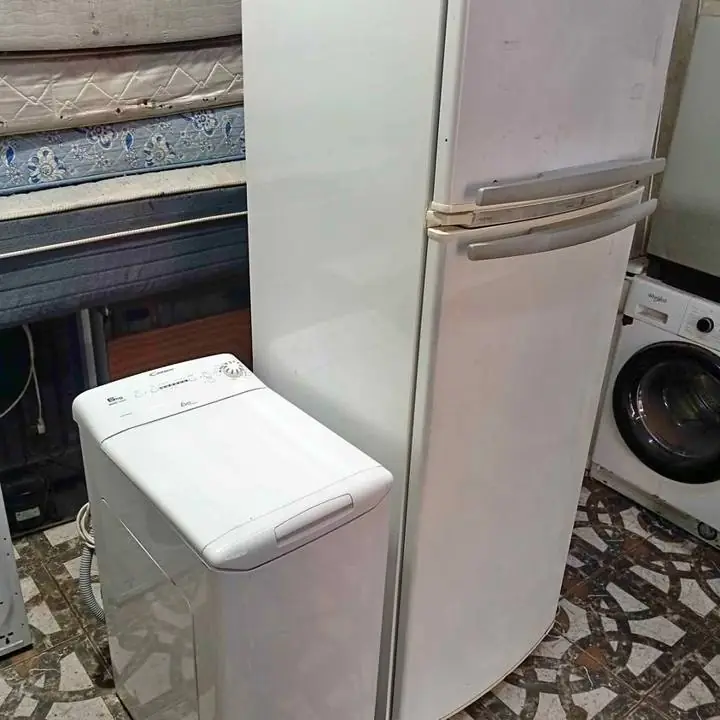 Combo heladera más lavarropas Candy IMpecable!