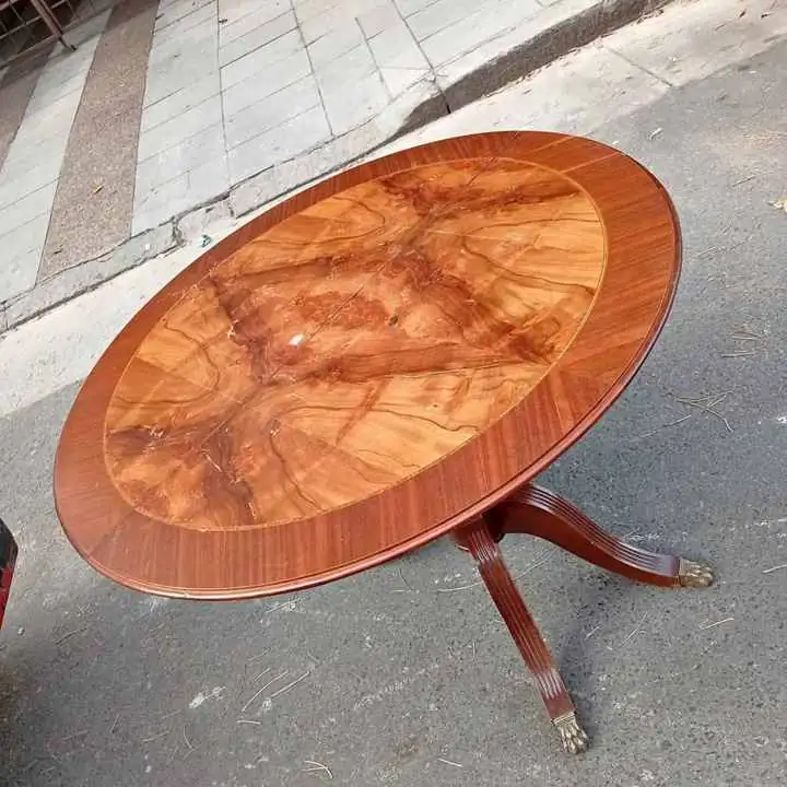 Mesa de cedro con bronce!