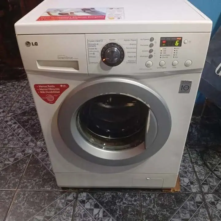Lavarropas LG de 8 kg inverter