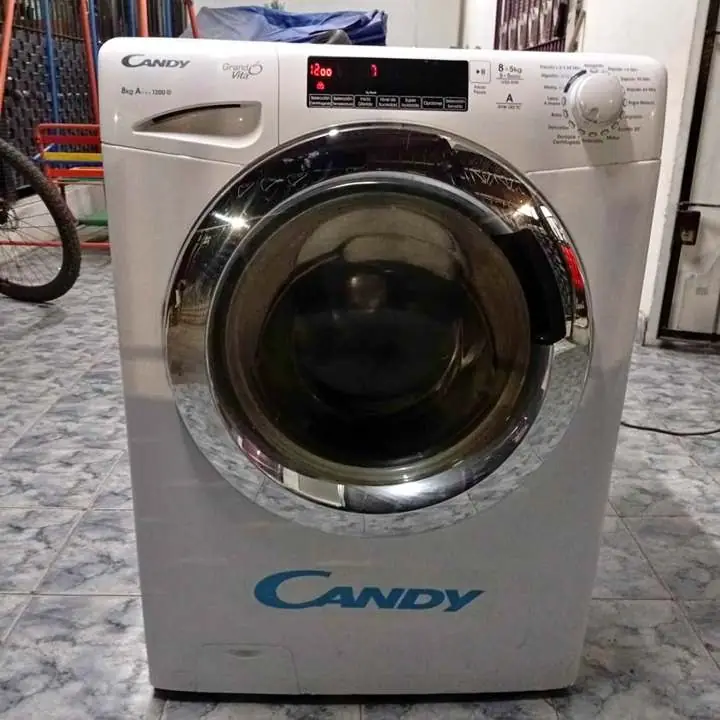 Lavasecarropas a calor Candy de 8kg+5 1200 rpm!