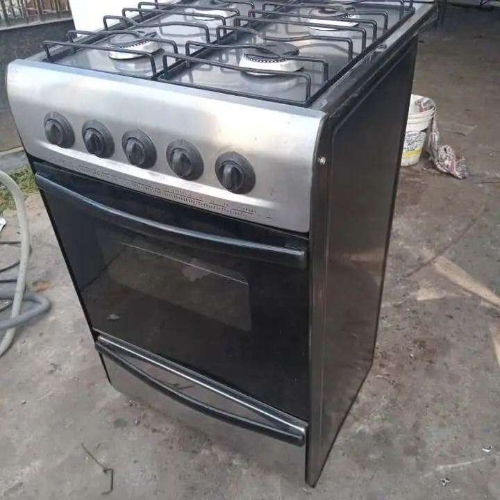 Cocina de acero muy buena
