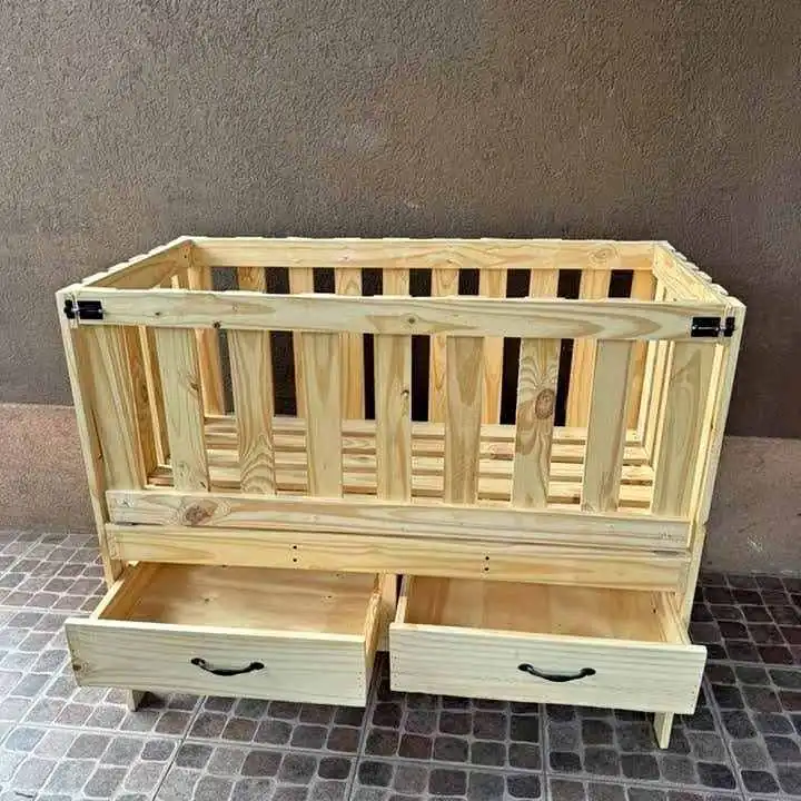 Cuna con cajonera