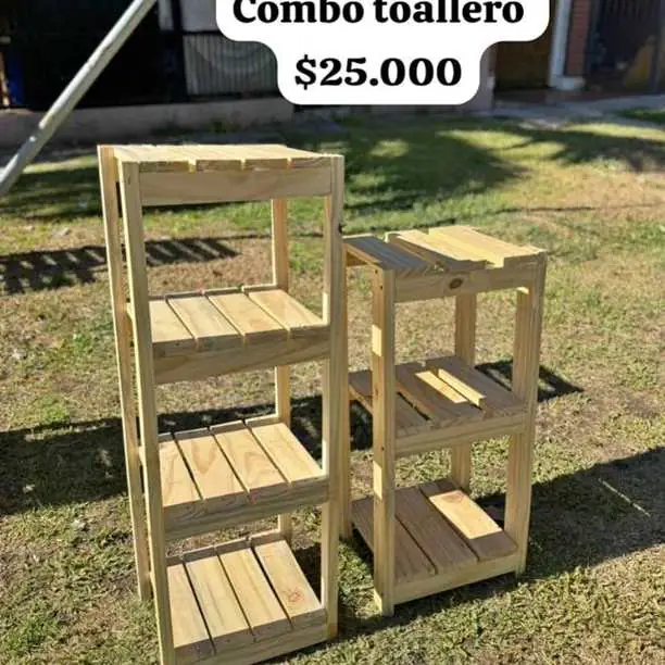 Combo para baño toallero