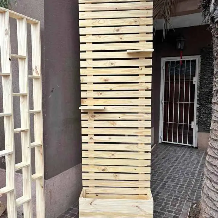 Panel con macetero