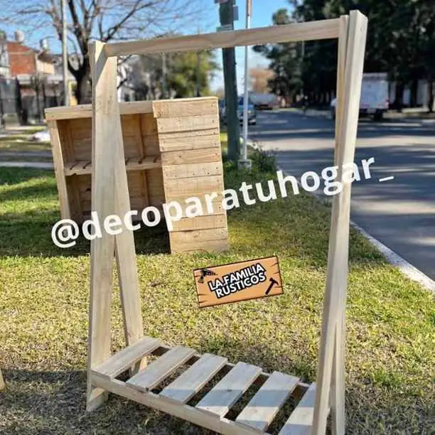 Perchero simple 1,20 x 75 $15000