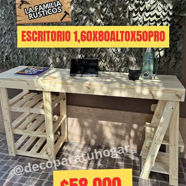 Escritorio 1,60x80x50